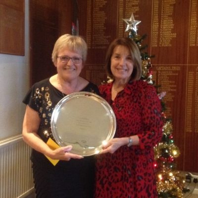 Frances Miller and Marilyn Carter